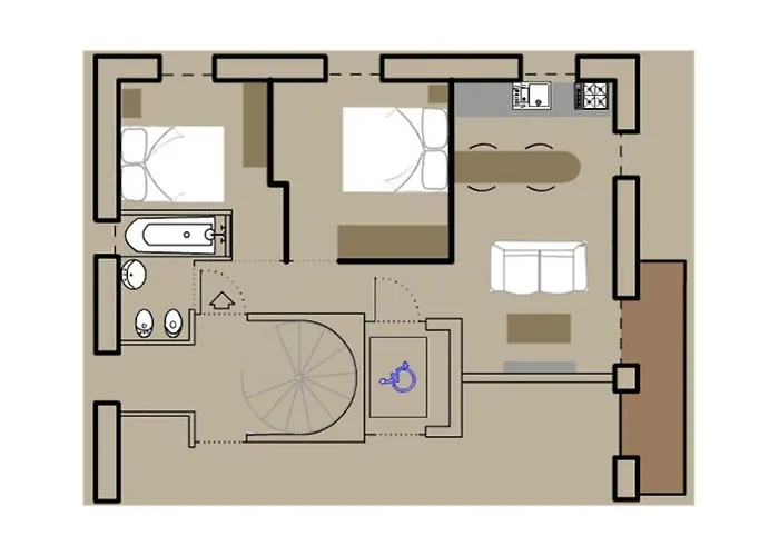Apartament Fiori Blu
